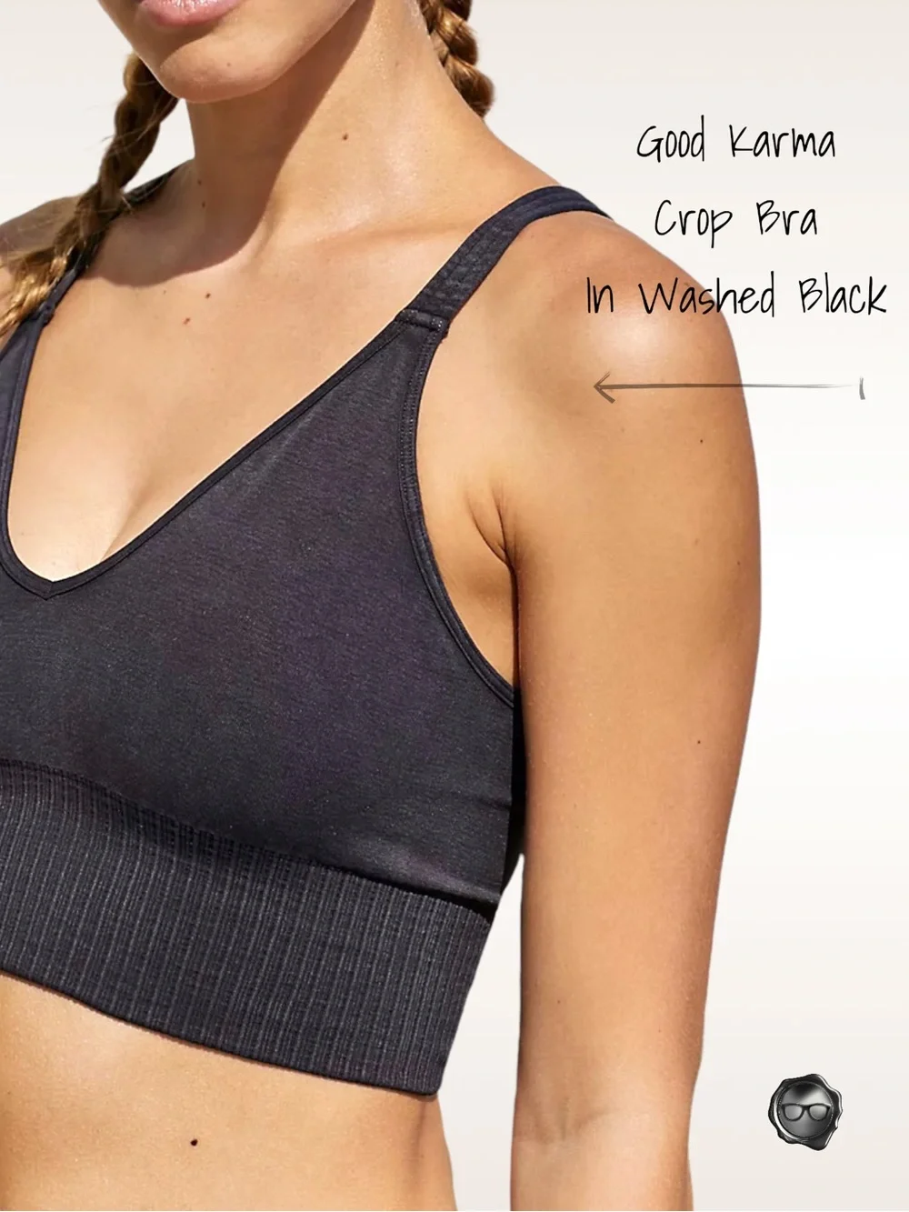 GOOD KARMA CROP TANK/BRA VARIETY RESERVED - Picture 13 of 15